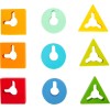 Jeu de tri : Formes et couleurs, en bois
