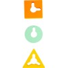 Jeu de tri : Formes et couleurs, en bois