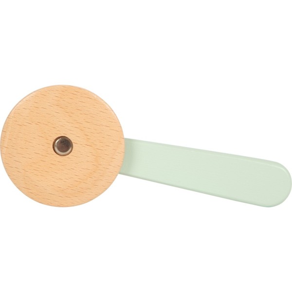 Pizza en bois et feutrine