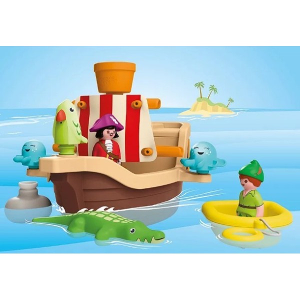 Playmobil Junior Aqua 71769 - Bateau Peter Pan Disney