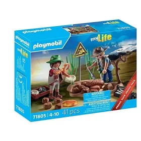 Playmobil Chercheurs de fossiles 71805 – 2 figurines avec outils de fouille