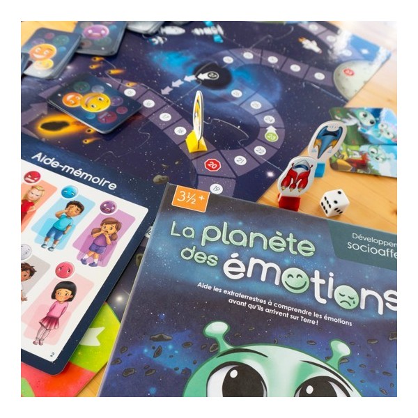 La planète des émotions : jeu pour comprendre les émotions des autres