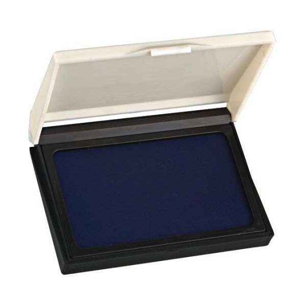 Encreur bleu rectangulaire