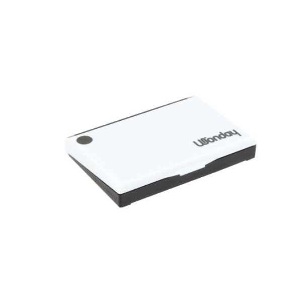 Encreur bleu rectangulaire