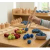 60 boules en feutre, laine feutrée, 12 couleurs