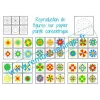 Reproduction de figures sur papier pointé concentrique pour cycle 2 et 3
