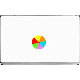 Roue de la chance magnétique utilisée dans un espace à scénario – surface inscriptible au feutre