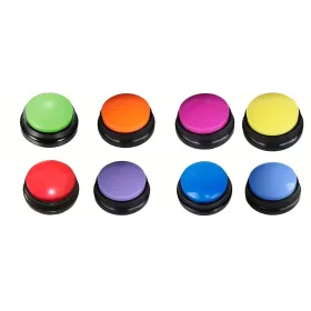 Buzzer enregistreur vocal 30 secondes pour consignes orales autonomes en classe