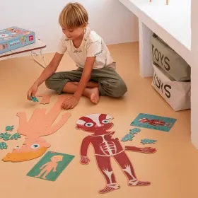 Puzzle corps humain squelette 70 cm enfant