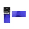 Détail du papier de soie métallisé brillant bleu pour activités manuelles