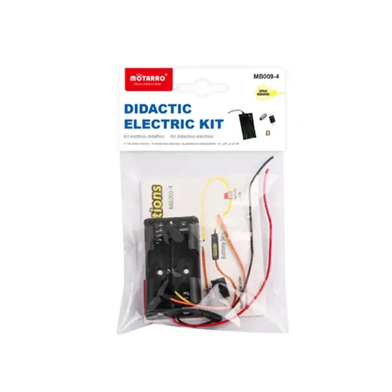 Fils de connexion et interrupteur du kit électrique avec buzzer pour la classe
