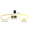 Boîtier à piles et buzzer du kit électrique pour expériences scientifiques en classe