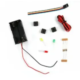 Résistances et fils de connexion du kit électrique en parallèle