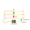 Kit électrique en parallèle avec 3 LED et résistances pour la classe