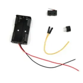 Interrupteur tactile et fils de connexion du kit électrique pédagogique