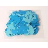 Formes d'oiseaux en papier bleu ciel et bleu azur pour composition artistique