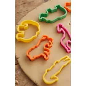 Set de 6 emporte-pièces animaux sauvages pour pâte à modeler