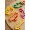 Set de 6 emporte-pièces animaux sauvages pour pâte à modeler