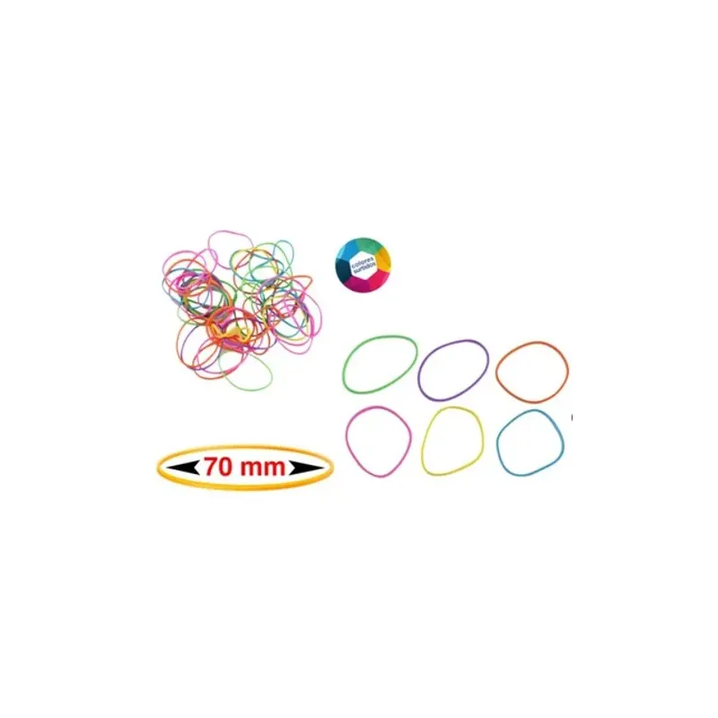 lot de 120 élastiques