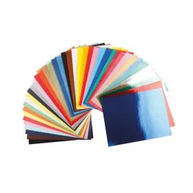 Composition du lot : papier cartonné, soie, texturé, cellophane et métallisé