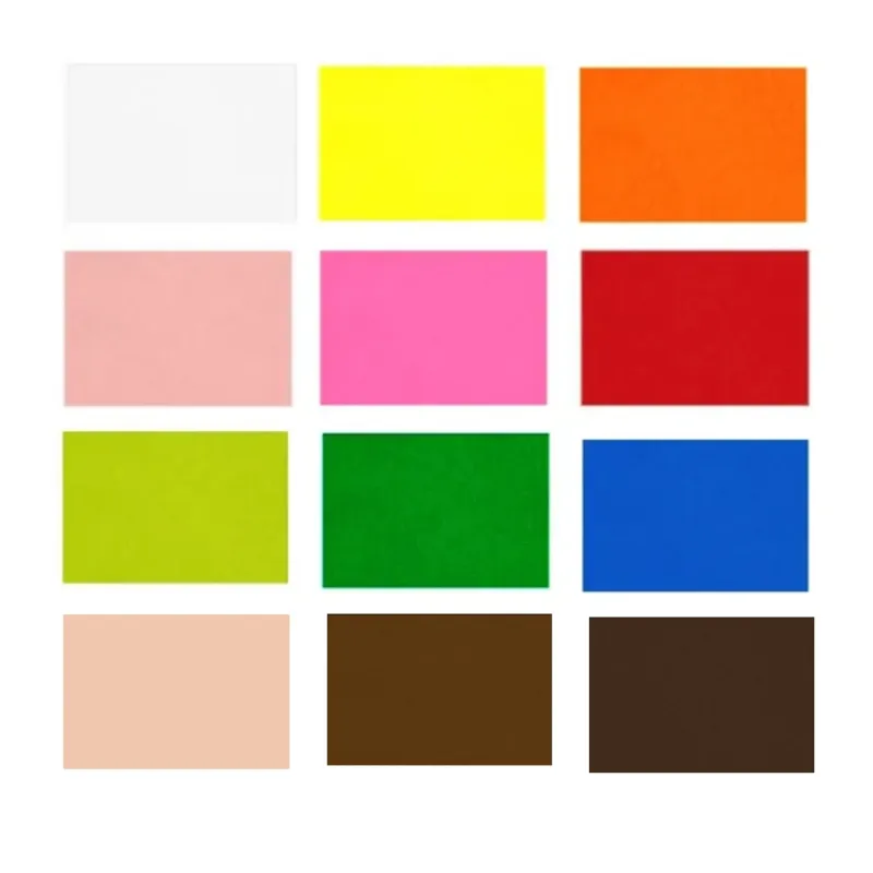 Plaque de feutrine 40x60 cm - 12 coloris | Remue Méninge