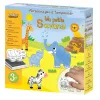 Kit tampons Ma petite savane : 10 tampons animaux et encreur noir