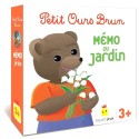 Petit Ours Brun Mémo du Jardin