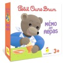 Petit Ours Brun Mémo Repas