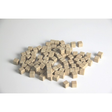 Matériel de numération base 10 en bois recyclé : 100 unités