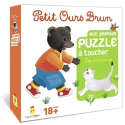 Petit Ours Brun : Puzzles à toucher Les animaux