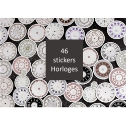 Stickers Horloges