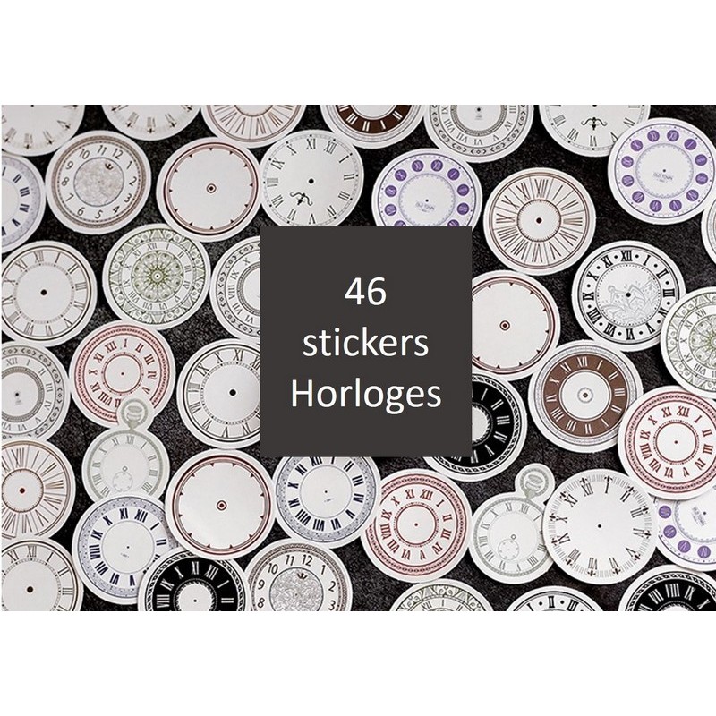 Stickers Horloges