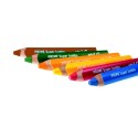 Crayons Prime Super Jumbo 6 couleurs