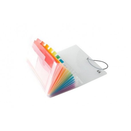 Pochette trieur format chèque Rainbow