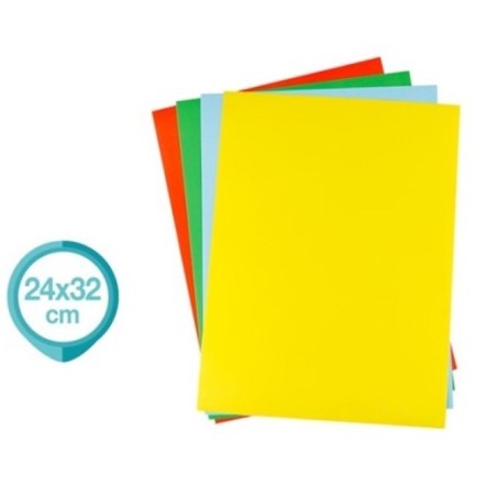 4 Feuilles adhésives de couleur 24 x 32