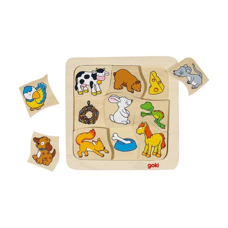 Puzzle Qui mange quoi ?