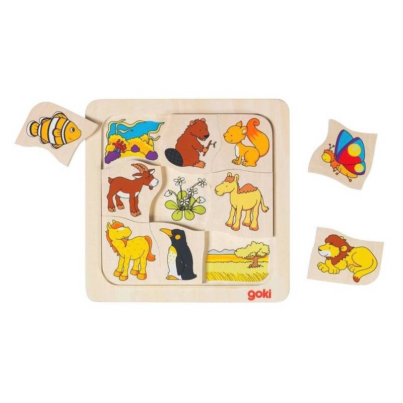 Puzzle Où vit-il ?