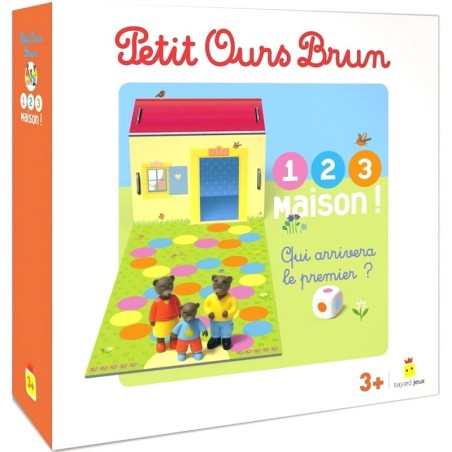 Petit Ours Brun 1 2 3 Maison