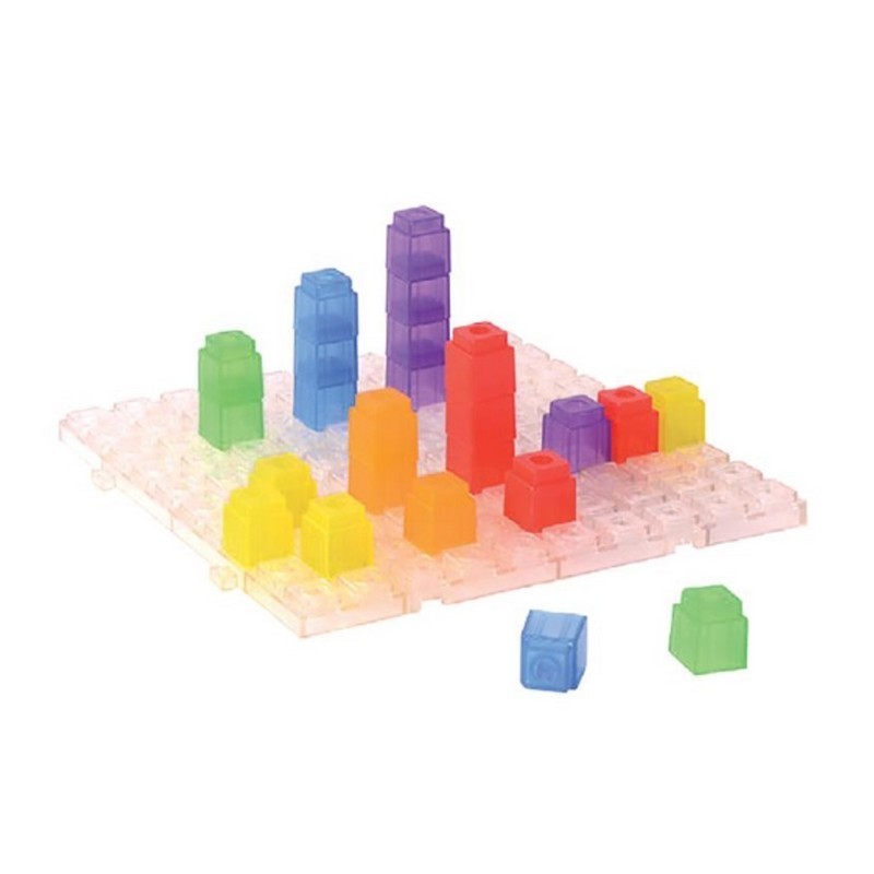 Cubes de comptage, translucides