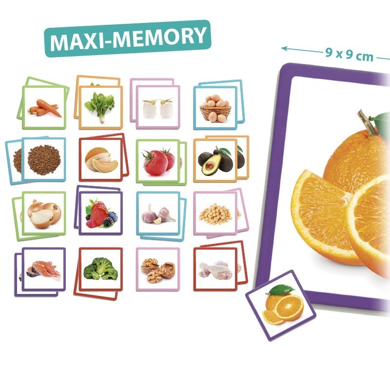 Maxi Mémory Les Aliments Sains