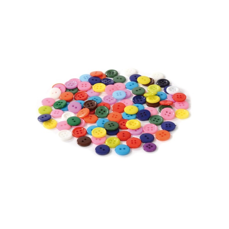 100 boutons 10 mm