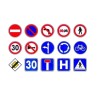 Gommettes Panneaux Routiers
