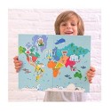 Carte du Monde magnétique