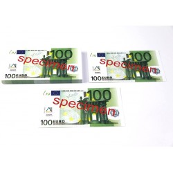 100 billets de 100 euros