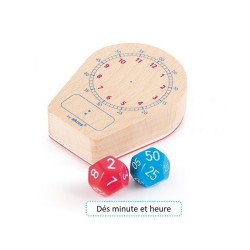 Maxi Tampon Horloge + 2 dés