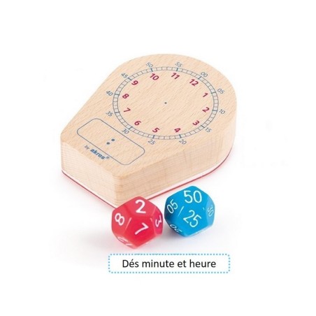 Maxi Tampon Horloge + 2 dés