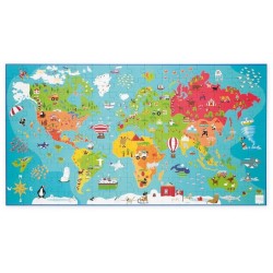 Puzzle Carte du Monde 150 pièces