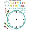 Gommettes Horloge