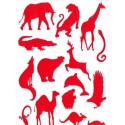 Stickers Animaux Sauvages