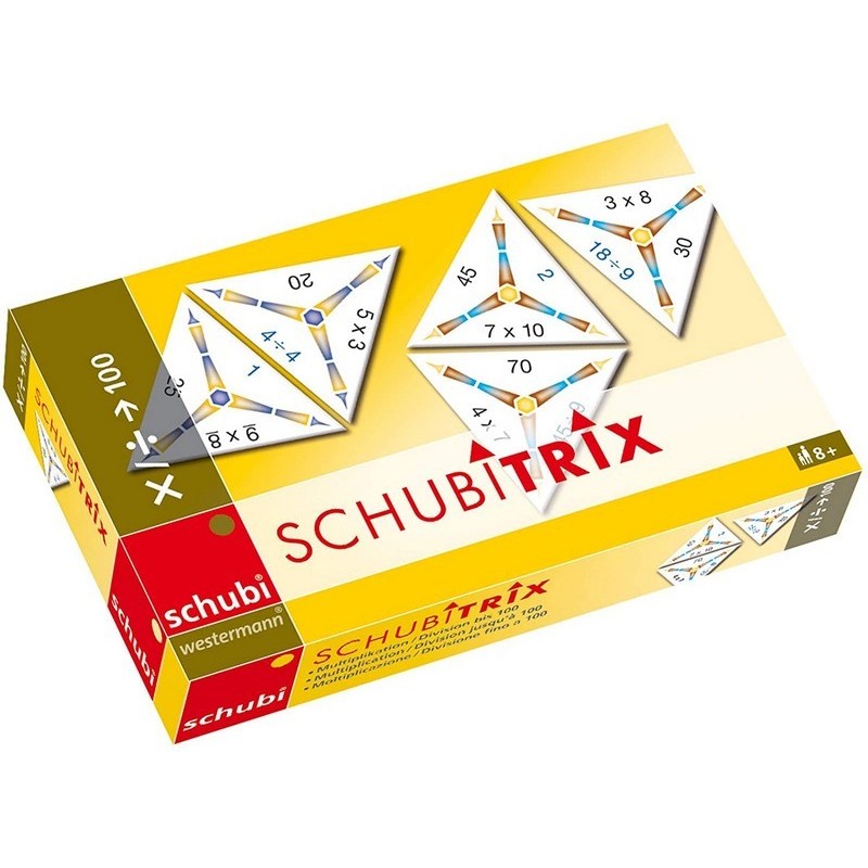 Schubitrix Multiplication et divisions jusqu'à 100